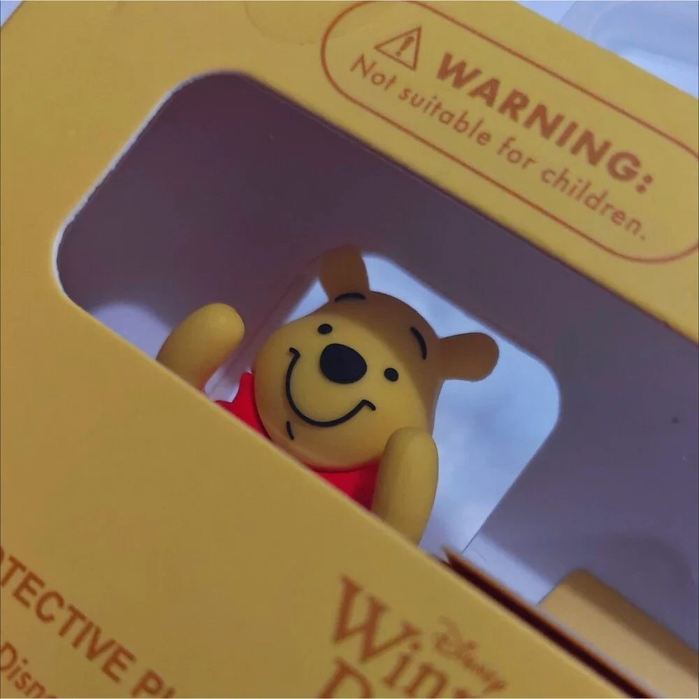 NEW iPhone 16 Pro Max Case Winnie the Pooh 3D Tech Buddy Disney Skinnydip Clear
